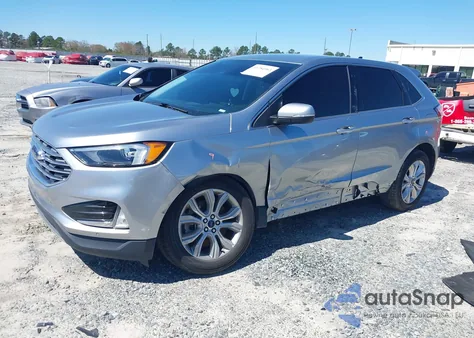 2022 Ford Edge Titanium из США, поврежденный, VIN 2FMPK4K94NBA52342